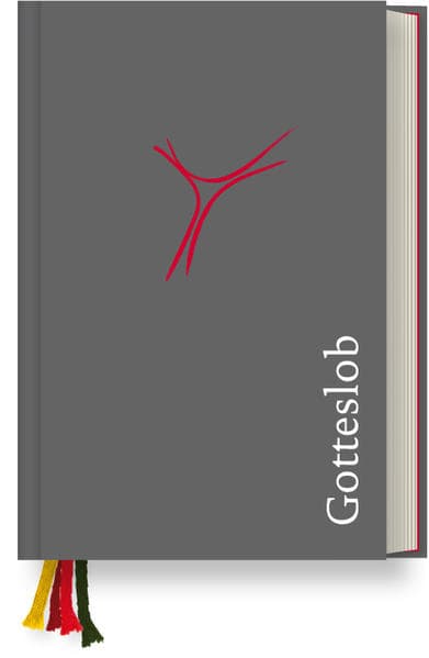 Gotteslob Katholisches Gebet- und Gesangbuch - Großdruckausgabe Balacron dunkelgrau - (Erz-)Diözesen Österreich