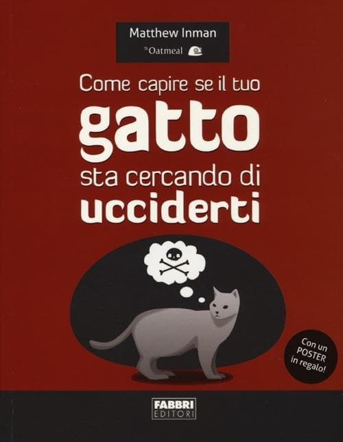 Come capire se il tuo gatto sta cercando di ucciderti. Con poster