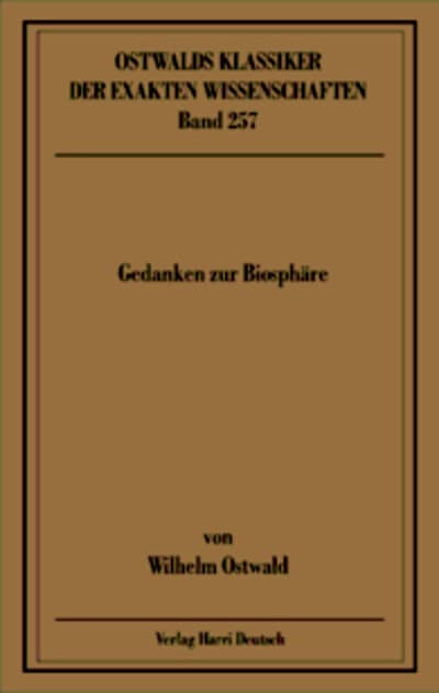 Gedanken zur Biosphäre (Ostwald)