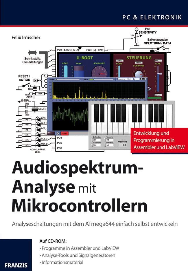 Audiospektrum-Analyse mit Mikrocontrollern