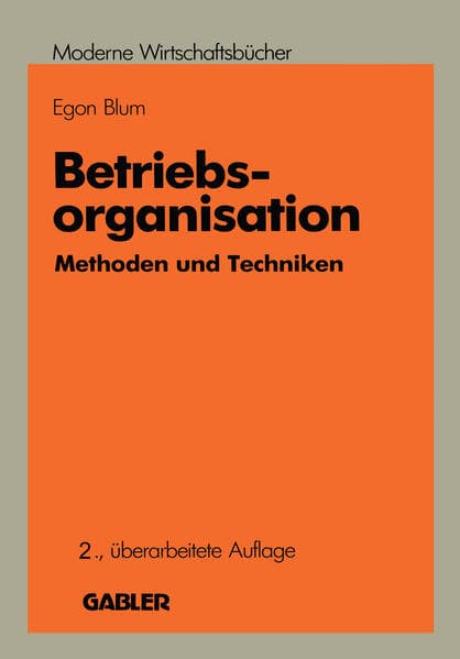 Betriebsorganisation