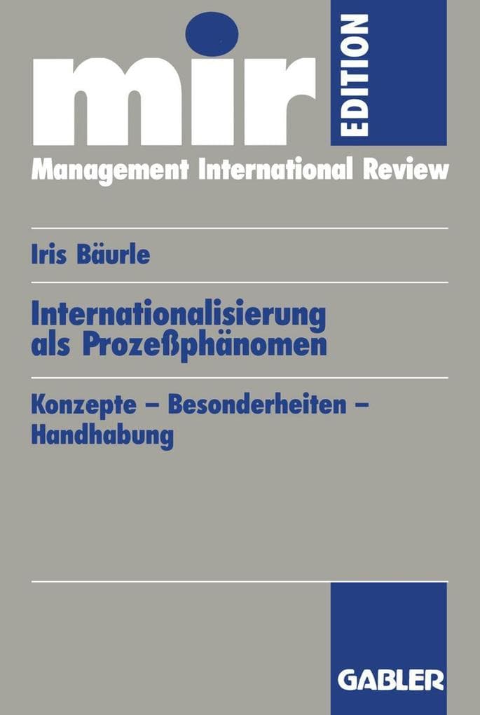 Internationalisierung als Prozeßphänomen