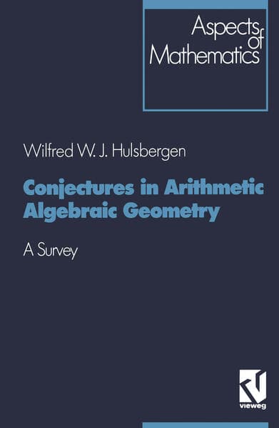 Conjectures in Arithmetic Algebraic Geometry