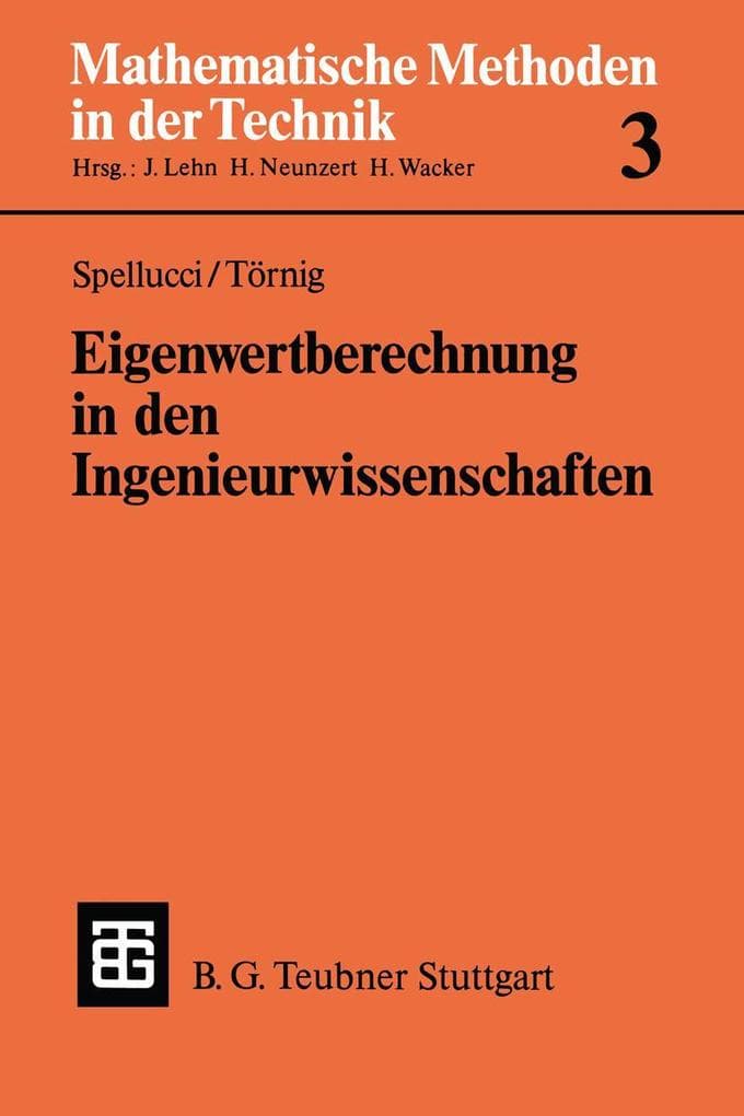 Eigenwertberechnung in den Ingenieurwissenschaften
