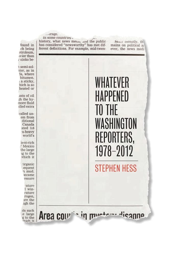 Whatever Happened to the Washington Reporters, 1978-2012