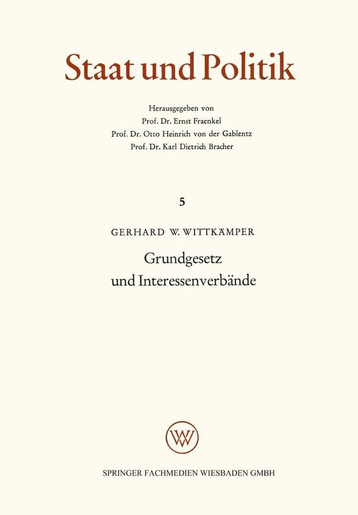 Grundgesetz und Interessenverbände