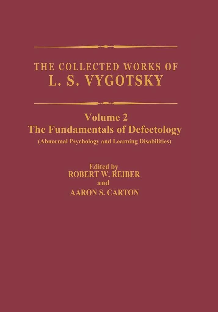 The Collected Works of L.S. Vygotsky