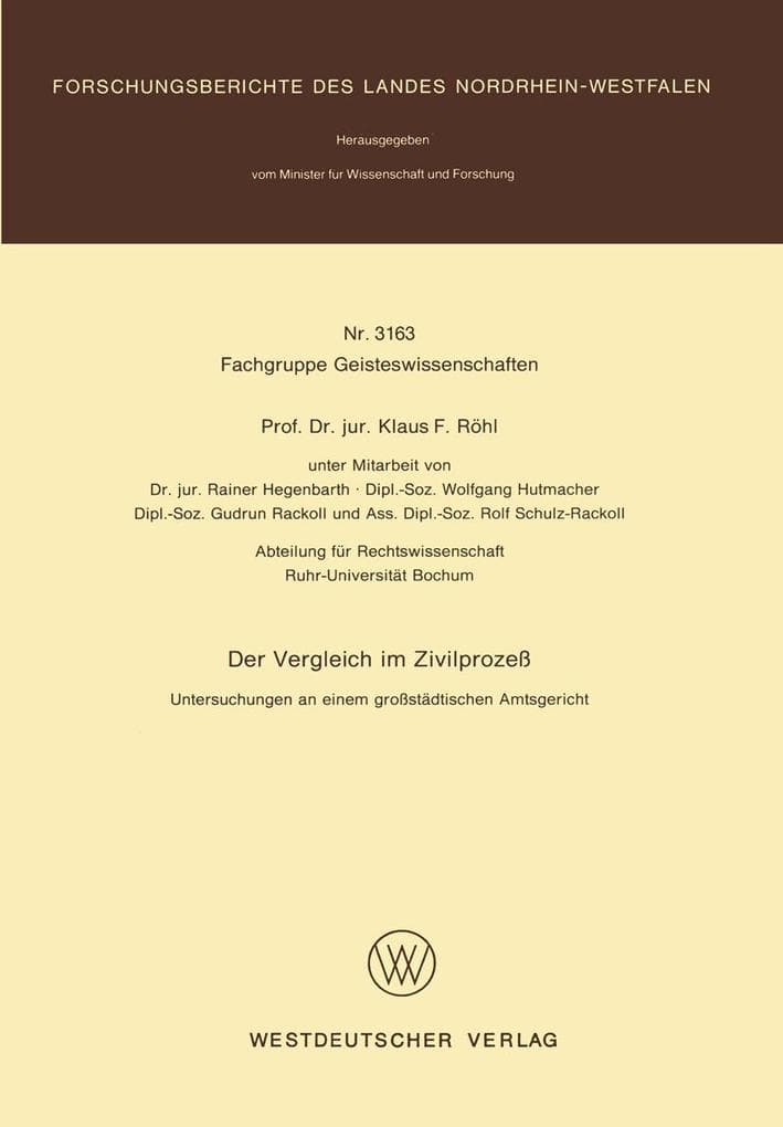 Der Vergleich im Zivilprozeß