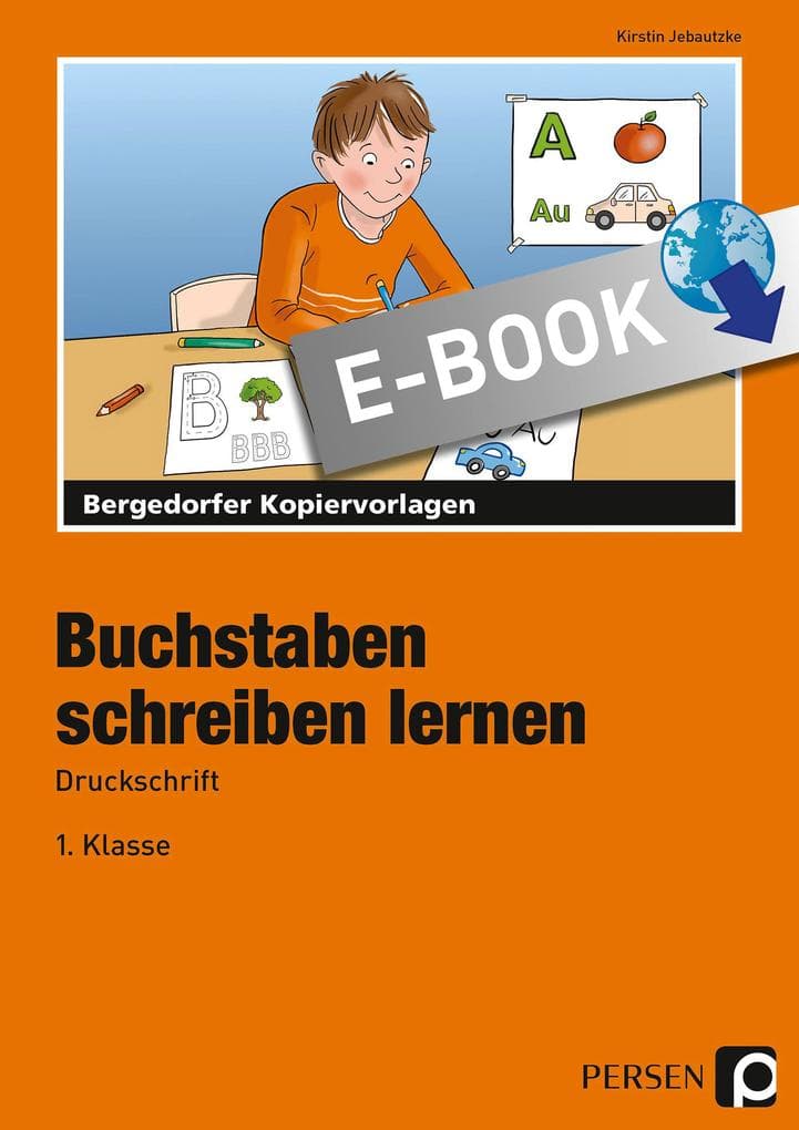Buchstaben schreiben lernen - Druckschrift