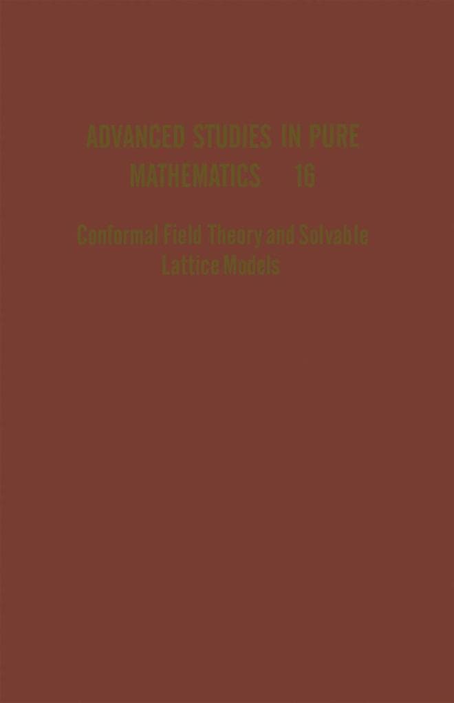 Conformal Field Theory and Solvable Lattice Models