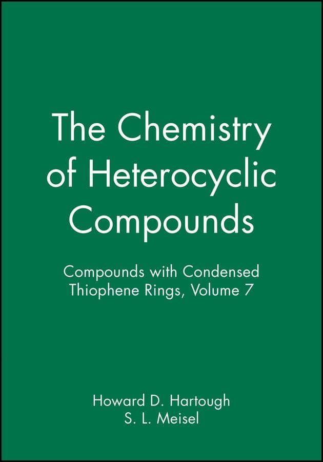 Compounds with Condensed Thiophene Rings, Volume 7