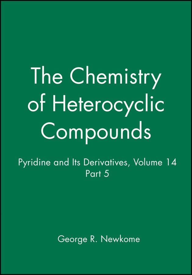 Pyridine and Its Derivatives, Volume 14, Part 5