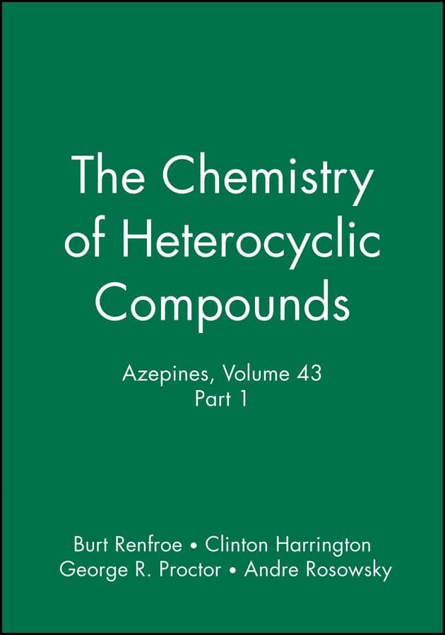 Azepines, Volume 43, Part 1