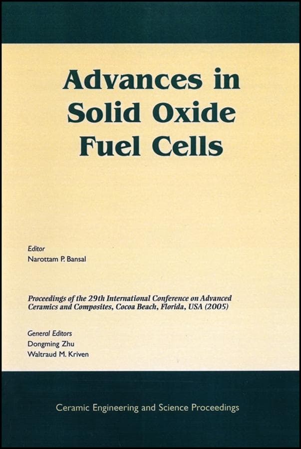 Advances in Solid Oxide Fuel Cells