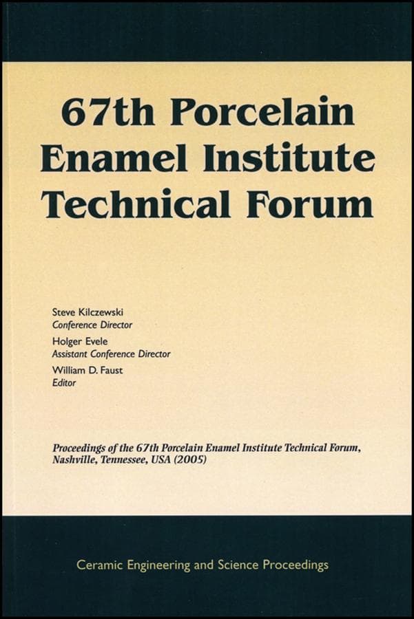 67th Porcelain Enamel Institute Technical Forum