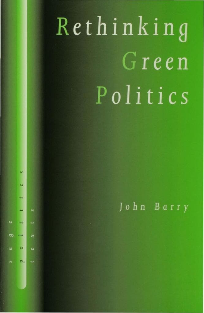 Rethinking Green Politics