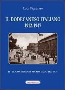 Il governo di Mario Lago. 1923-1936
