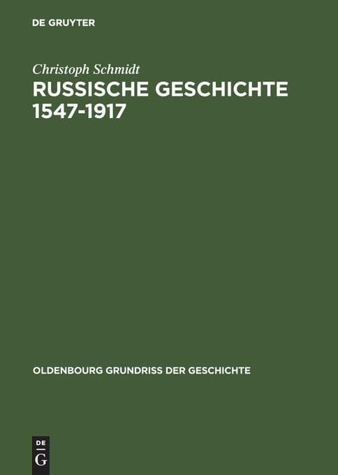 Russische Geschichte 1547-1917