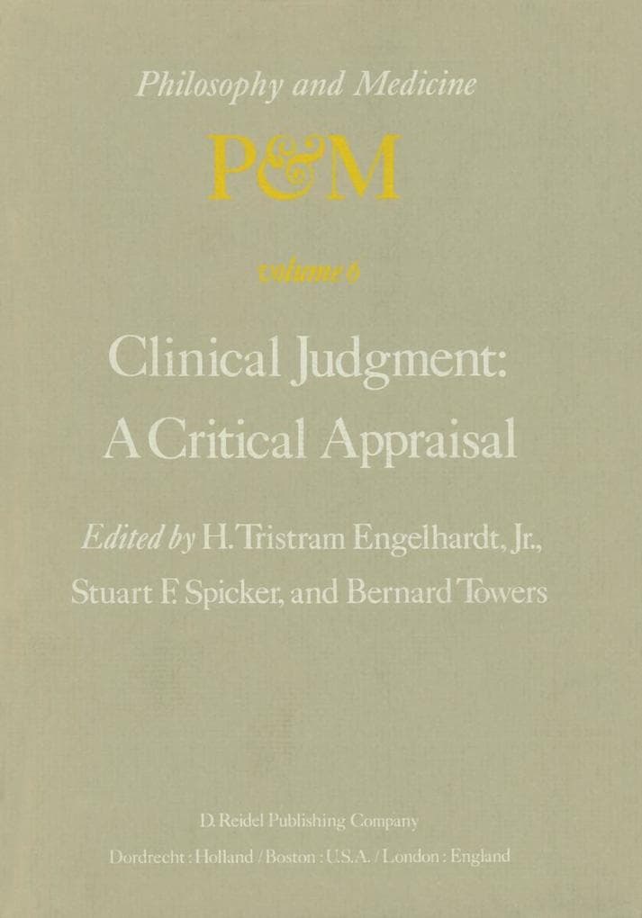 Clinical Judgment: A Critical Appraisal