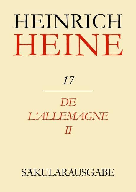 De l'Allemagne II