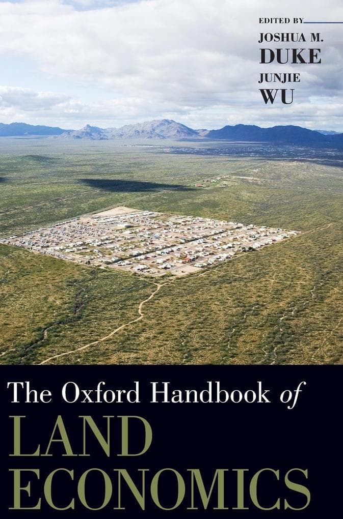 Oxford Handbook of Land Economics
