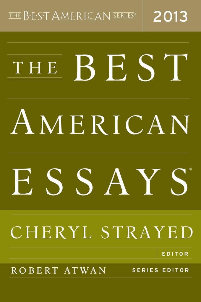 Best American Essays 2013