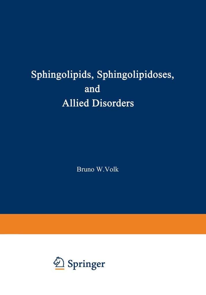 Sphingolipids, Sphingolipidoses and Allied Disorders