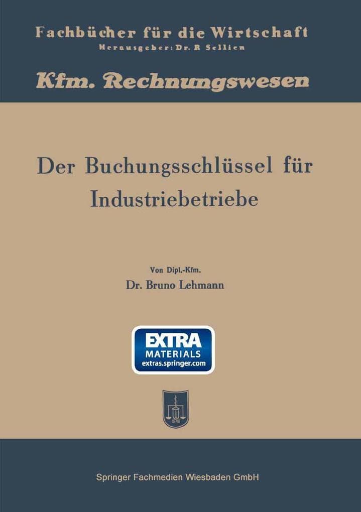 Der Buchungsschlüssel für Industriebetriebe