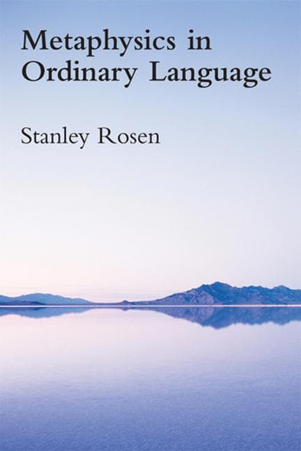 Metaphysics in Ordinary Language