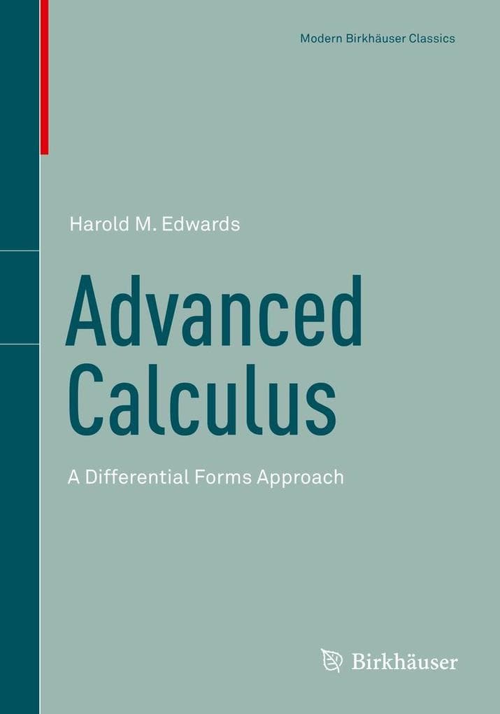 Advanced Calculus