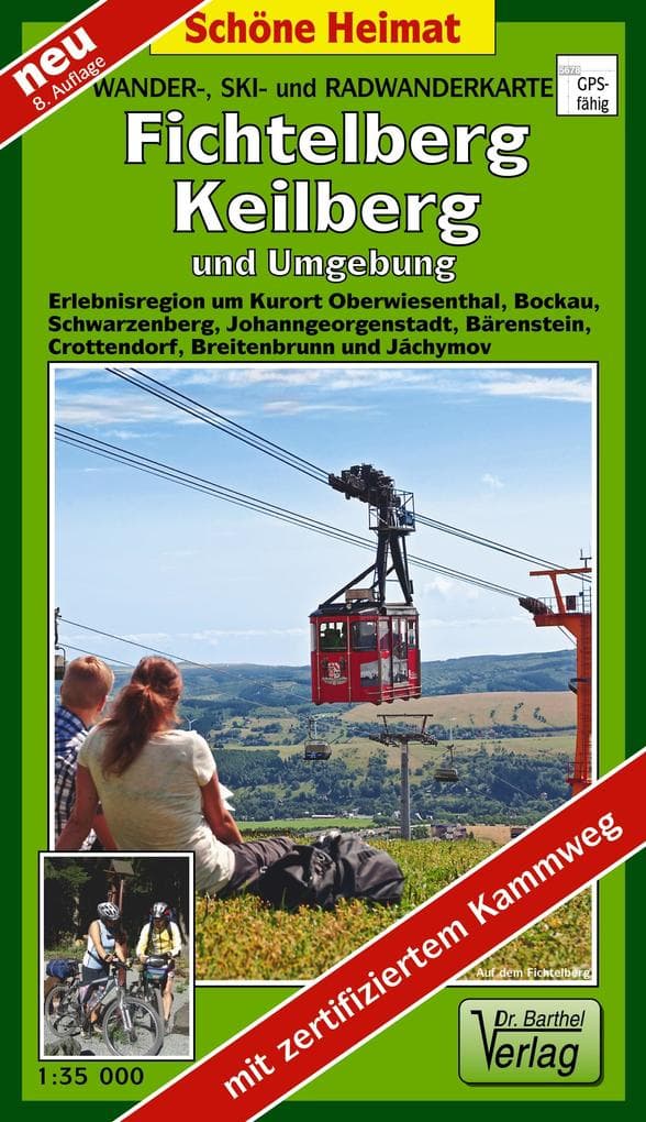 Fichtelberg, Keilberg und Umgebung 1 : 35 000