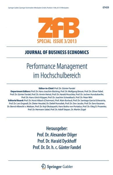 Performance Management im Hochschulbereich