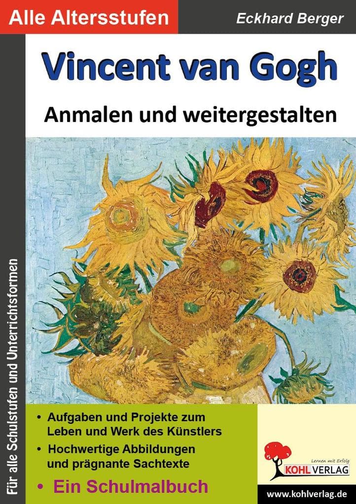 Vincent van Gogh anmalen und weitergestalten