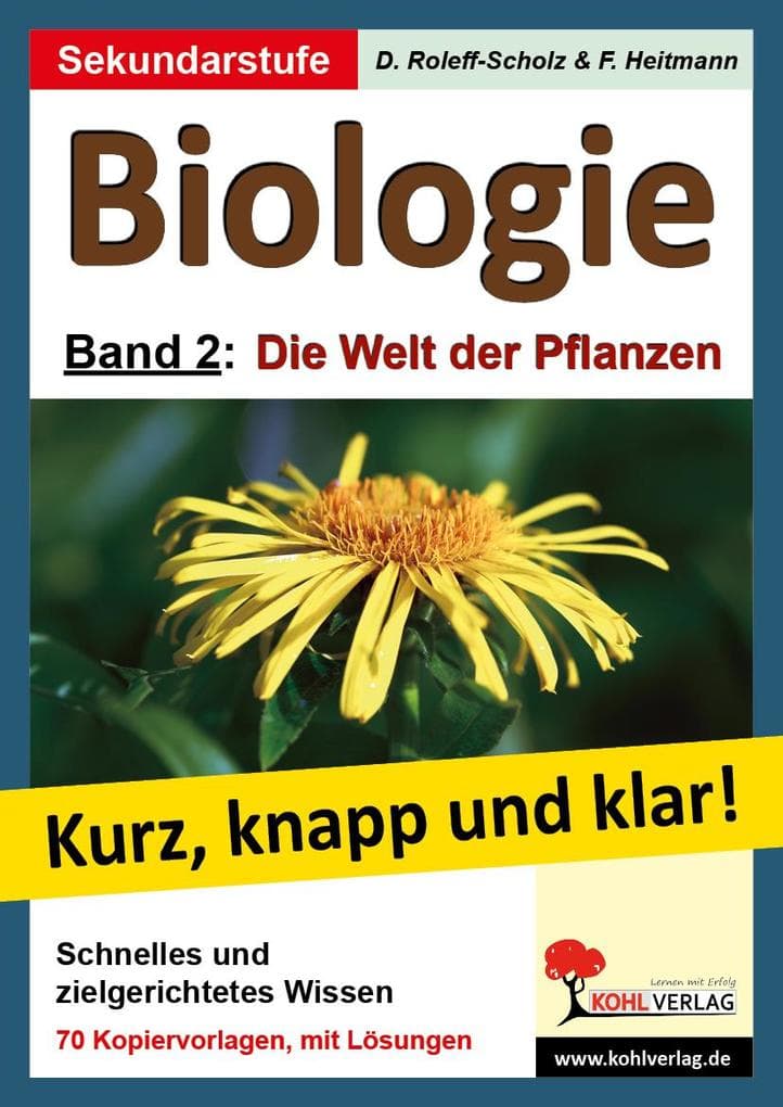 Biologie - Grundwissen kurz, knapp und klar!