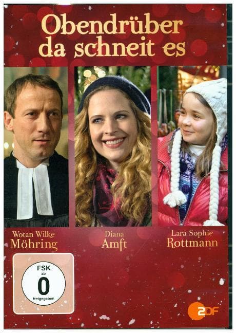 Obendrüber, da schneit es