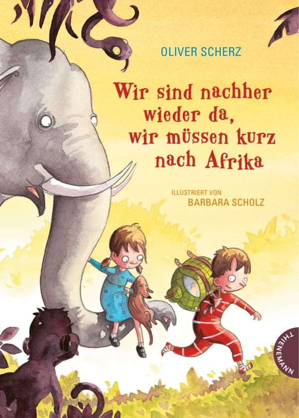 Wir sind nachher wieder da, wir müssen kurz nach Afrika