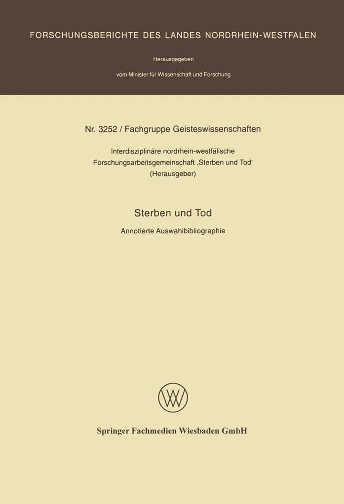 Sterben und Tod