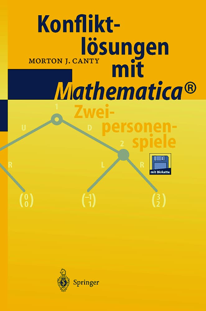 Konfliktlösungen mit Mathematica, m. Diskette (3 1/2 Zoll)
