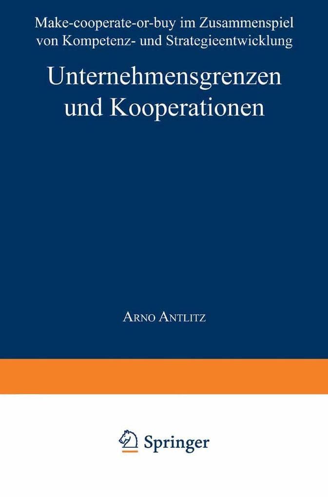 Unternehmensgrenzen und Kooperationen