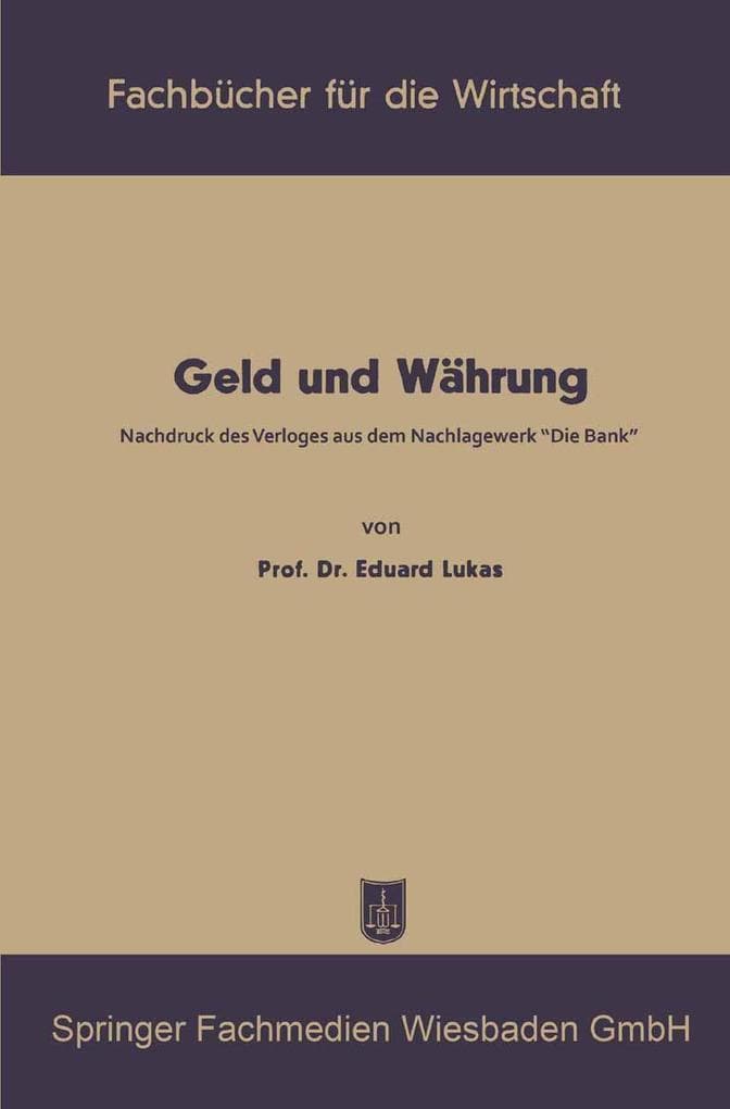 Geld und Währung
