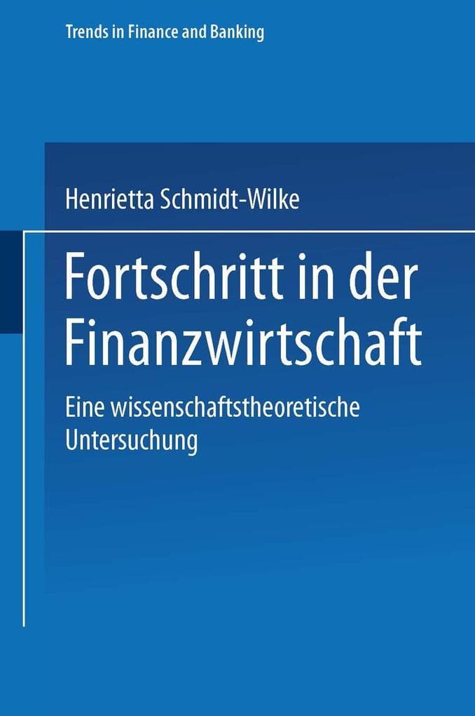 Fortschritt in der Finanzwirtschaft