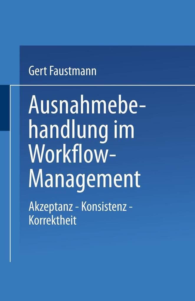 Ausnahmebehandlung im Workflow-Management