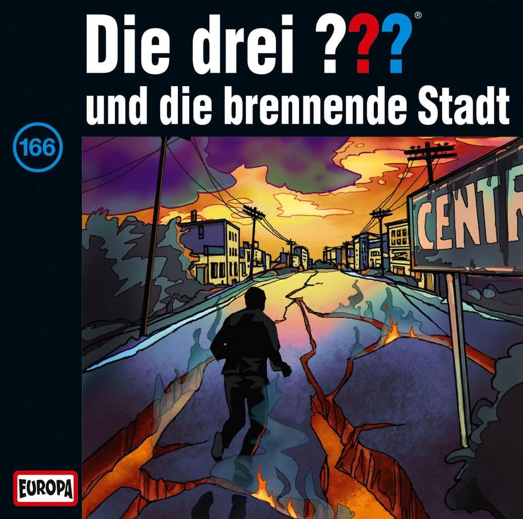 Die drei ??? und die brennende Stadt (drei Fragezeichen) CD