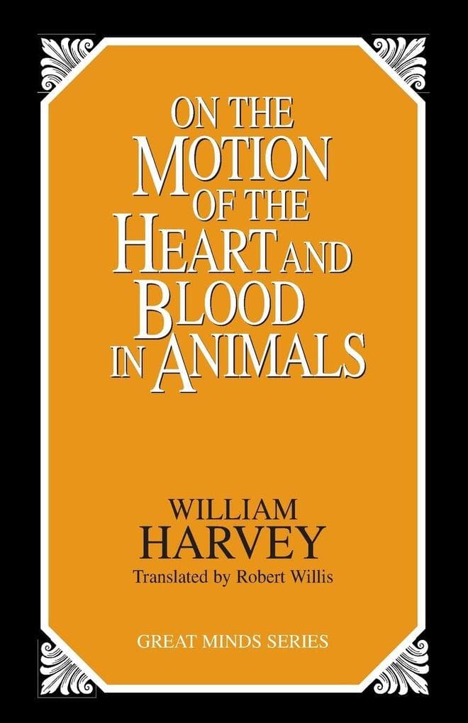 On the Motion of the Heart and Blood in Animals