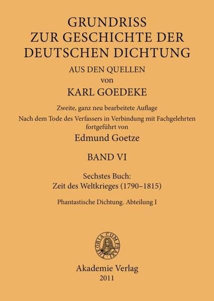 Siebentes Buch: Zeit des Weltkrieges (1790-1815)
