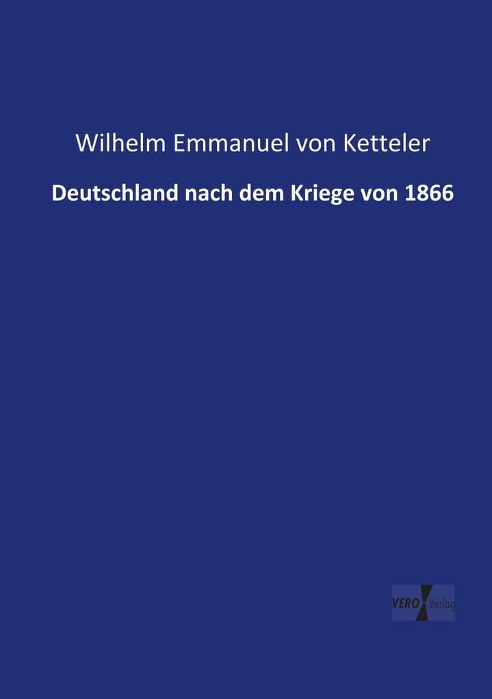 Deutschland nach dem Kriege von 1866