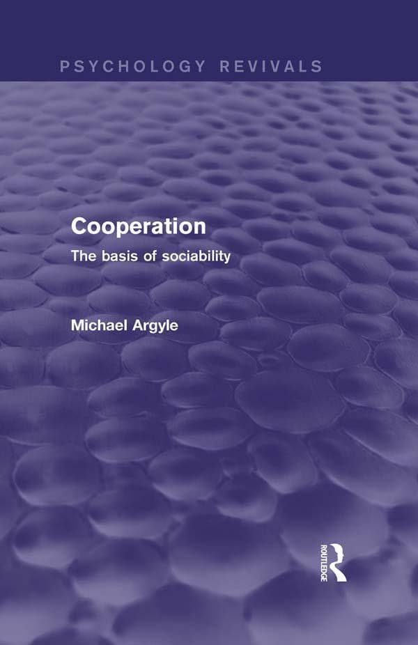 Cooperation (Psychology Revivals)