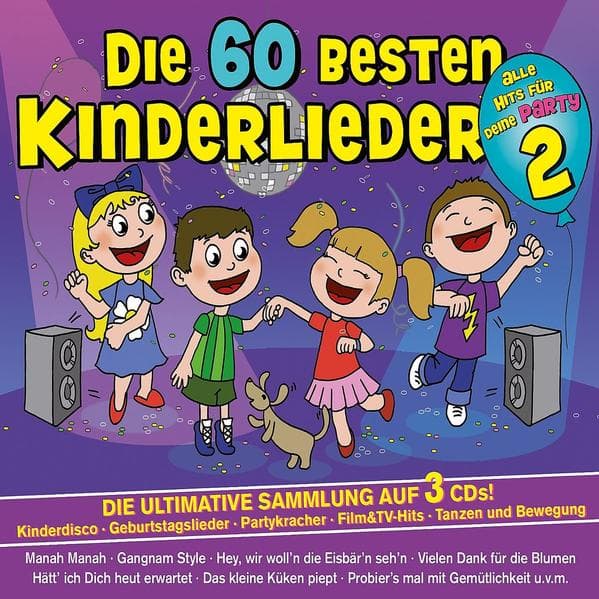 Die 60 besten Kinderlieder Vol.2-Partylieder