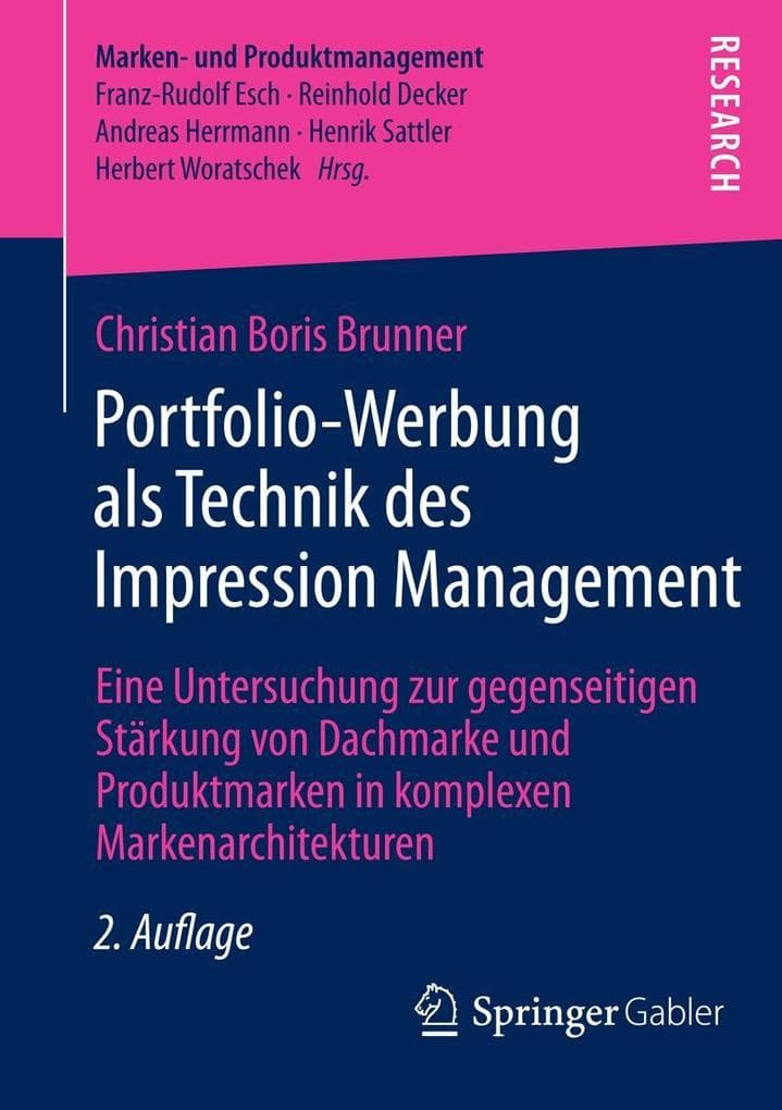 Portfolio-Werbung als Technik des Impression Management