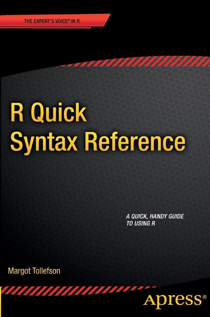 R Quick Syntax Reference